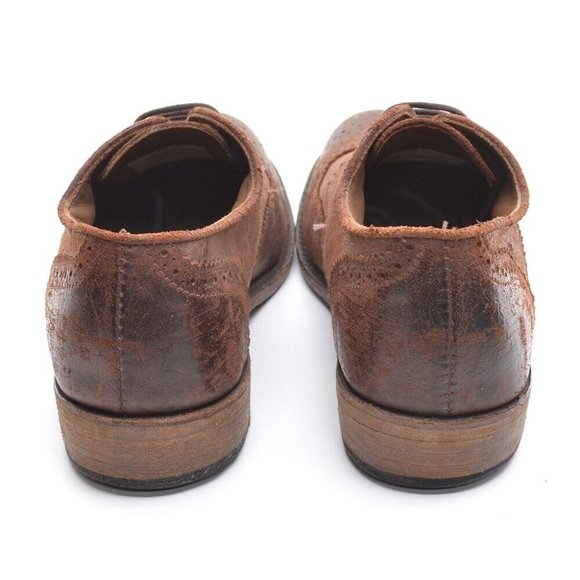 Men Walk-Over Wingtip Brogue Oxfords 9 M Made in USA main image 4